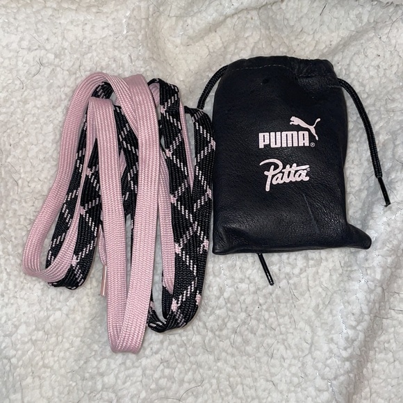 Puma Patta lace shoe laces Pouch New - Picture 3 of 3
